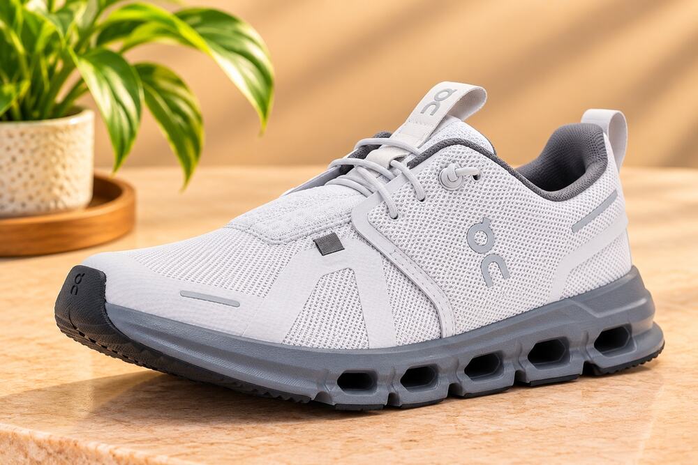 NWT On Kids Cloud Sky Shoes Wolf Rock Size 5.5 Big Kid Medium